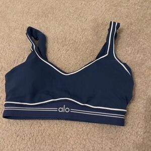 Alo yoga Airbrush Heart Throb Bra women sports bra size L
